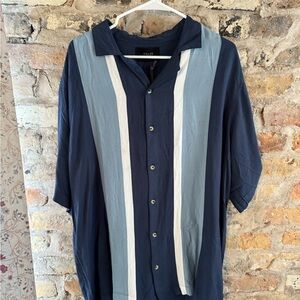 ROLLA’S - NWT Swinger Stripe Bowling Shirt